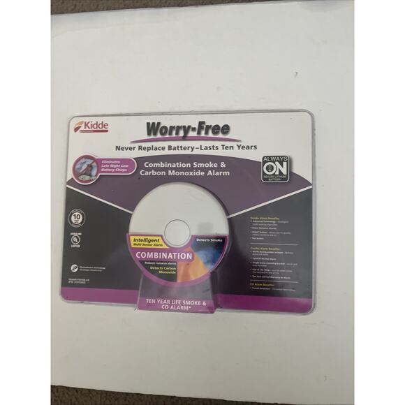 Kidde P3010K-CO, 10 Year Battery Combination Carbon Monoxide Smoke Alarm ~ New - Picture 3 of 4